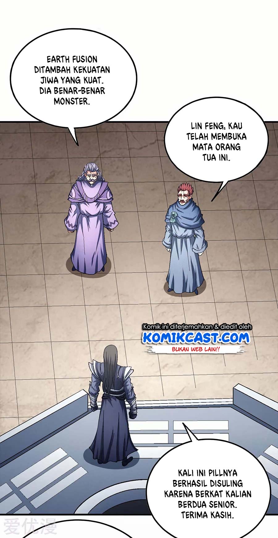 God of Martial Arts Chapter 391 Bahasa Indonesia